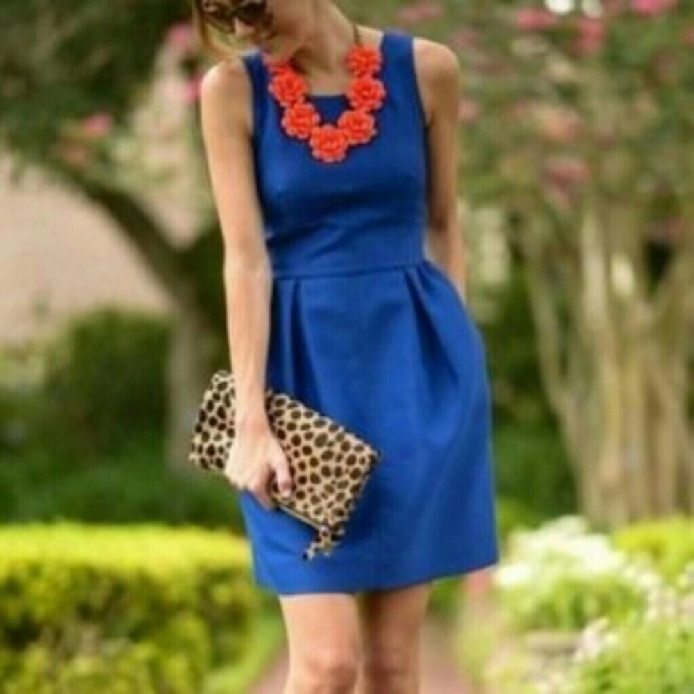 NWT J Crew Pleated shift dress in wool flannel 16